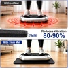 Double-Sided Non-Slip Vibration Plate Mat, Anti Vibration Mat(7MM Thick)