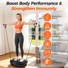 Vibration Plate Exercise Machine, Whole Body Vibration Platform(Black)