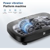 Vibration Plate Exercise Machine for Lymphatic Drainage(Classic Black)