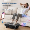 Vibration Plate Exercise Machine for Lymphatic Drainage(Classic Black)