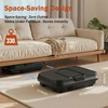 Vibration Plate Exercise Machine for Lymphatic Drainage(Dark Black)