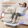 Vibration Plate Exercise Machine for Lymphatic Drainage(Gray)