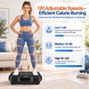 Vibration Plate Exercise Machine for Lymphatic Drainage(Onyx Black)