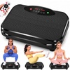 Vibration Plate Exercise Machine for Lymphatic Drainage(Onyx Black)