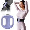 Vibration Plate with Extended Battery, Portable Cordless Massager for Weight Loss & Lymphatic Drainage, Full Body Fascia Ring with Belt – Gift for Women(Purple)