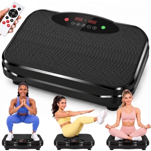 Vibration Plate Exercise Machine for Lymphatic Drainage(Onyx Black)