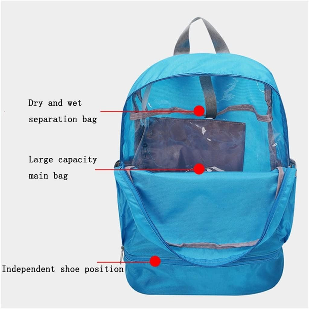 image:imageSports Bag Swimming Backpack Duffel For Gym Beach Pool Oxford With ShoeD
