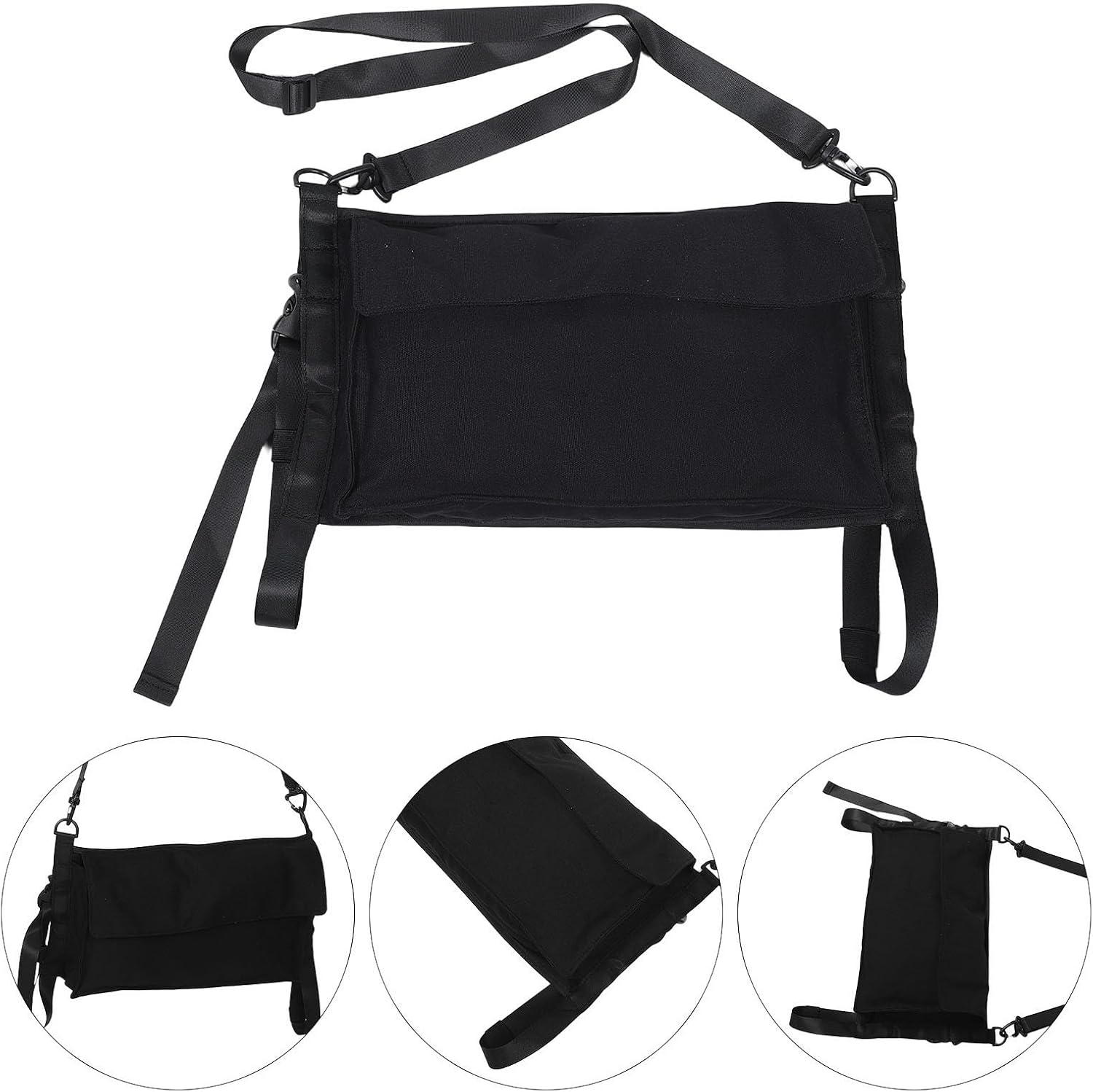 image:imageYoga Mat Carry Bag Canvas Shoulder Duffel with Adjustable Strap