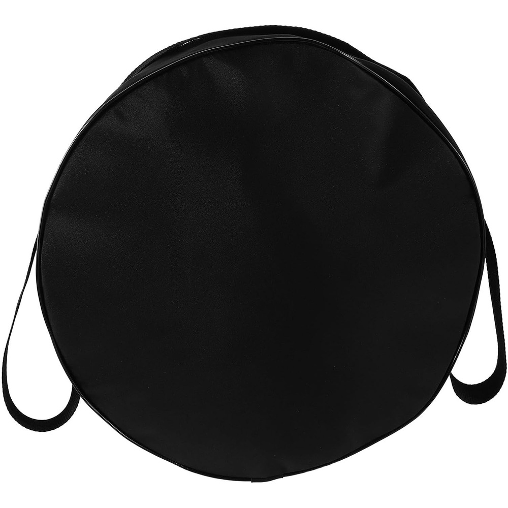 image:imageOutanaya Yoga Wheel Carrying Bag with Adjustable Shoulder Strap Black Yoga Roller Storage Pouch for Travel and Gym Lightweight Pilates Mat and Accessories Organizer