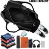 Gym Bag with Shoe Compartment for Women Men Large Capacity Yoga Mat Bag Fashion Workout Travel Yoga Mat Holder(Funny Skeleton)