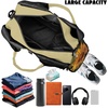 Gym Bag with Shoe Compartment for Women Men Large Capacity Yoga Mat Bag Fashion Workout Travel Yoga Mat Holder(Hummingbird Sunflower)