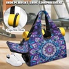 Gym Bag with Shoe Compartment for Women Men Large Capacity Yoga Mat Bag Fashion Workout Travel Yoga Mat Holder(Mandala Lotus)