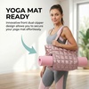 Large Tote Bag for Women, Lightweight Travel Tote Handbags, Puffer Tote Bag with Zipper, Yoga Bags Quilted Work Bag(3256- Pink)