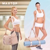 MAXTOP Women’s Yoga Bag with Shoe Pouch,Travel Bag for Gym Workout Daily(Pink)