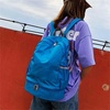 Sports Bag Swimming Backpack Duffel For Gym Beach Pool Oxford With Shoe(D)