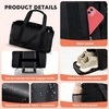 Yoga Mat Bag, Gym Workout Bag with Water Bottle Pocket, Pilates Bag for Women with Wet & Dry Pocket, Yoga Bags and Carriers Fits All Your Stuff, Yoga Tote Bag for Sports Travel Office(black)