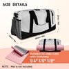 Yoga Mat Bag, Gym Workout Bag with Water Bottle Pocket, Pilates Bag for Women with Wet & Dry Pocket, Yoga Bags and Carriers Fits All Your Stuff, Yoga Tote Bag for Sports Travel Office(Grey)