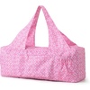 BOULDER BEE Yoga Mat Bag with Wet Pocket, Large Yoga Mat Carrier Fits All Your Stuff, Personalized Yoga Gifts, Gym Tote Bag for Women(Deep Pink)
