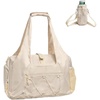 Yoga Mat Bag Gym Fitness Handbags For Women Men Training Sports Duffle for Yoga Mat(Beige)