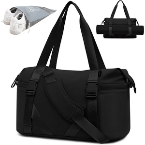 MAXTOP Women’s Yoga Bag with Shoe Pouch,Travel Bag for Gym Workout Daily(Black)