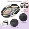Bats Witch Hats Yoga Gym Bag for Women Men with Shoe Compartment Yoga Mat Bag Large Duffel Bag Sport Tote for Travel Pilates Workout Beach Office