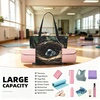 Little Bird Nest Women’S Yoga Bag-Large Gym Tote With Yoga Mat Holder, Lightweight Shoulder Bag For Workout Travel Beach
