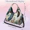 Vintage Sea Turtle Shells Yoga Gym Bag for Women Men with Shoe Compartment Yoga Mat Bag Large Duffel Bag Sport Tote for Travel Pilates Workout Beach Office