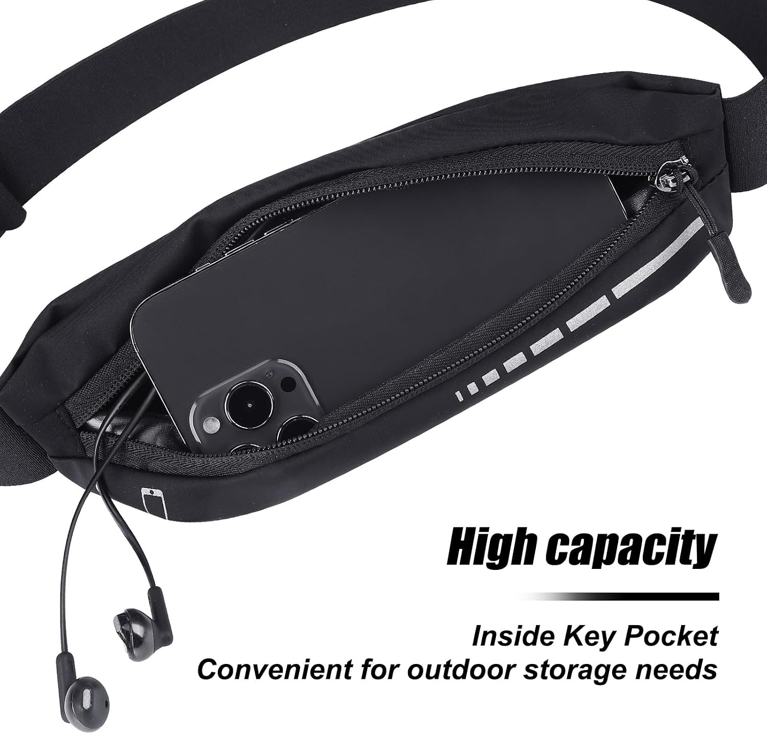 image:image2 PCS Slim Running Belt for Women Men Fanny Pack Running Phone Holder