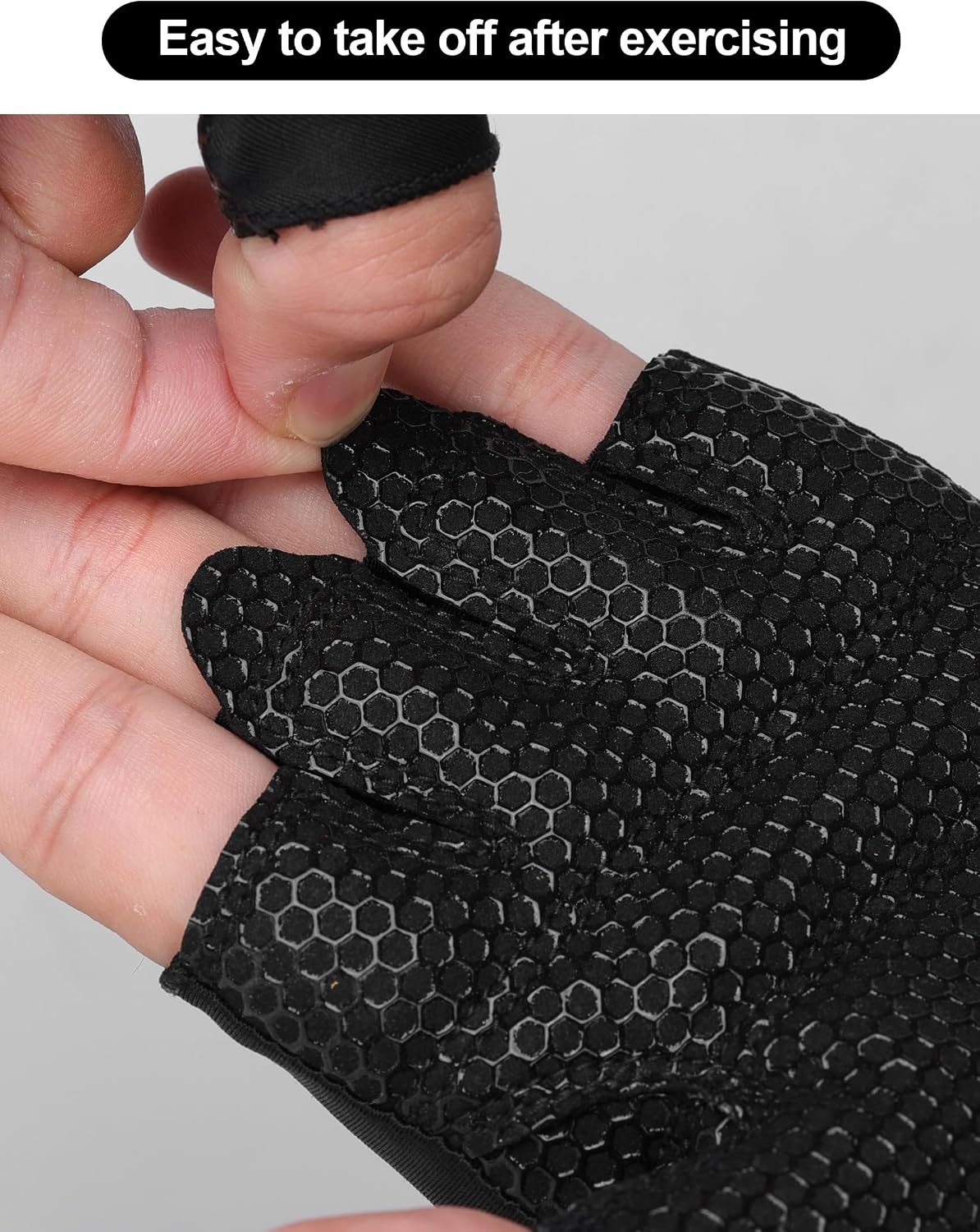 image:imageKUTOOK Weight Lifting Gloves for Women Gym Workout Gloves with Palm Protection amp Extra Grip Breathable Exercise Gloves for Men FitnessBlack02