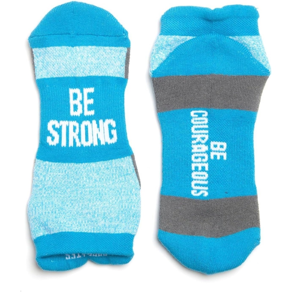 image:imageGone For a Run Motivational Ankle Running Socks Affirmation Runners GiftsBe Strong