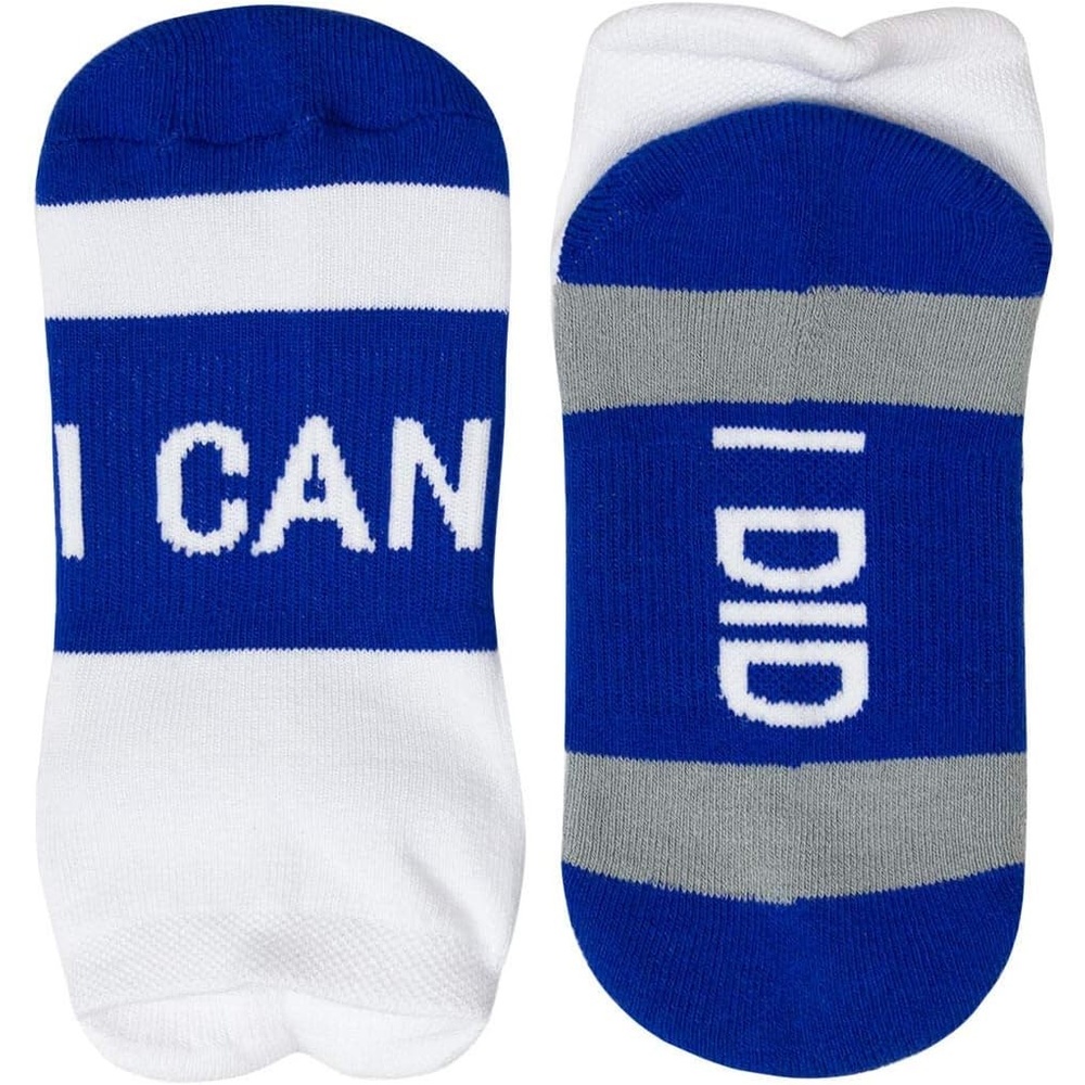 image:imageGone For a Run Motivational Ankle Running Socks Affirmation Runners GiftsI Can Royal