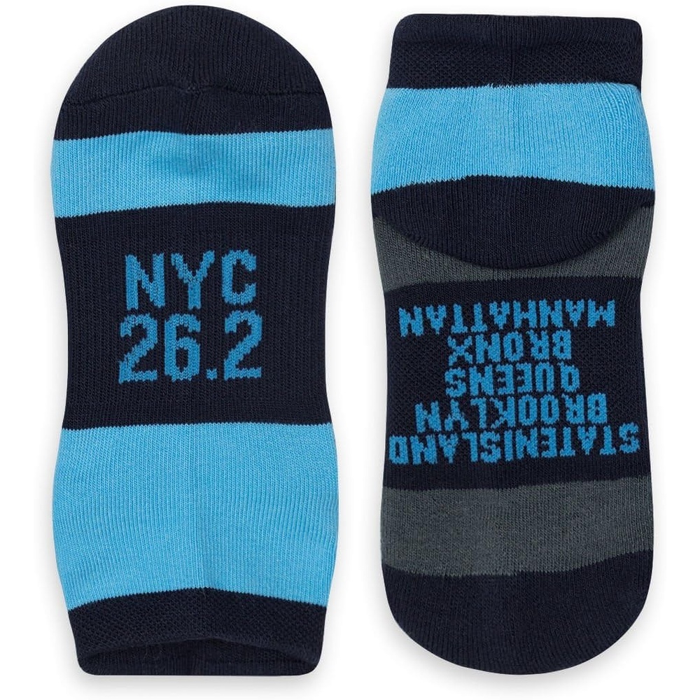 image:imageGone For a Run Motivational Ankle Running Socks Affirmation Runners GiftsNyc 262 BlueBlack