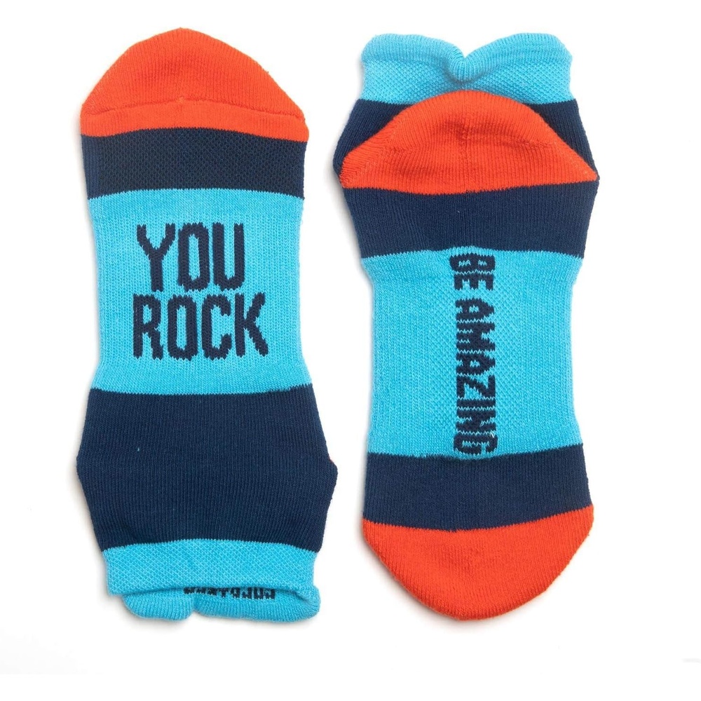 image:imageGone For a Run Motivational Ankle Running Socks Affirmation Runners GiftsYou Rock