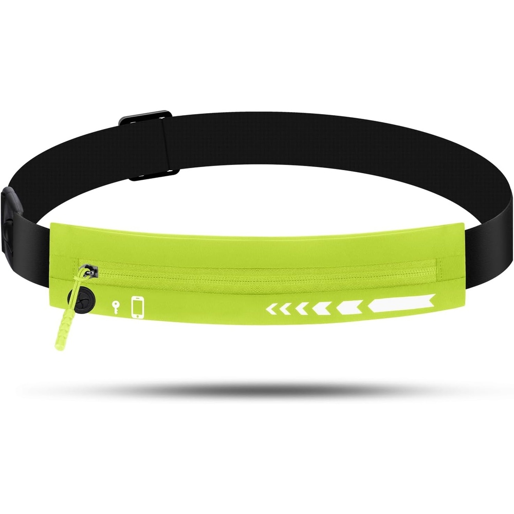 image:imageSlim Running Belt Women Men Bounce Free Fanny Pack Phone HolderYellow
