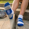 Gone For a Run Motivational Ankle Running Socks – Affirmation Runners Gifts(I Can (Royal))