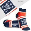 Gone For a Run Motivational Ankle Running Socks – Affirmation Runners Gifts(Land That I Love)
