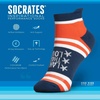 Gone For a Run Motivational Ankle Running Socks – Affirmation Runners Gifts(Land That I Love)