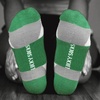 Gone For a Run Motivational Ankle Running Socks – Affirmation Runners Gifts(Lucky Socks (Green))