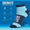 Gone For a Run Motivational Ankle Running Socks – Affirmation Runners Gifts(Slay the Day)