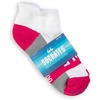 Gone For a Run Motivational Ankle Running Socks – Affirmation Runners Gifts(Sole Sister (Fuchsia))