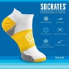 Gone For a Run Motivational Ankle Running Socks – Affirmation Runners Gifts(Suck It Up (Yellow))