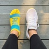 Gone For a Run Motivational Ankle Running Socks – Affirmation Runners Gifts(You Got This)