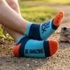 Gone For a Run Motivational Ankle Running Socks – Affirmation Runners Gifts(You Rock)