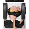 KUTOOK Weight Lifting Gloves for Women Gym Workout Gloves with Palm Protection & Extra Grip Breathable Exercise Gloves for Men Fitness(Black02)