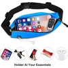 Running Belt Fanny Pack Men and Women Slim Running Bag Money Belt(Bright Blue)