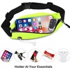 Running Belt Fanny Pack Men and Women Slim Running Bag Money Belt(Kelly Green)