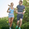 Running Belt Fanny Pack Men and Women Slim Running Bag Money Belt(Peach)