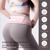 Running Belt for Women & Men – Slim Phone running belt with Water-Resistant Phone Holder, 3 pockets Adjustable Waist Strap, Reflective Safety Design for Running, Hiking, Travel，Fitness (Pink)(Pink)