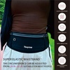 Running Belt for Women & Men – Slim Phone running belt with Water-Resistant Phone Holder, 3 pockets Adjustable Waist Strap, Reflective Safety Design for Running, Hiking, Travel，Fitness (Pink)(Black)
