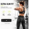 Simptech 360° Ultra-Thin Running Belt Bag- Honeycomb Breathable Fanny Pack for Men Women, Lightweight 98g Fitness Waist Phone Holder Pouch for Hiking Cycling Travel Jogging Workout (New Black)(New Black)